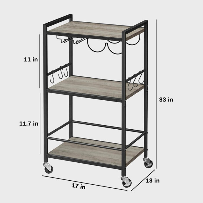 Southwind Bar Cart - Chic Decora