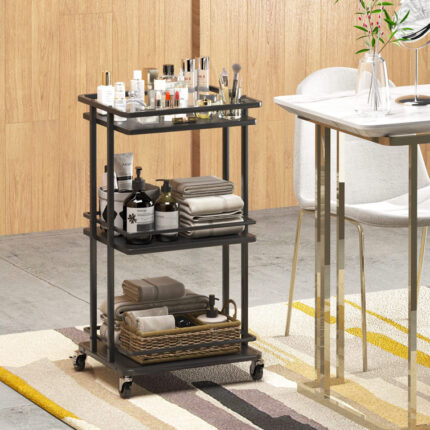 Hayg Metal Bar Cart - Chic Decora