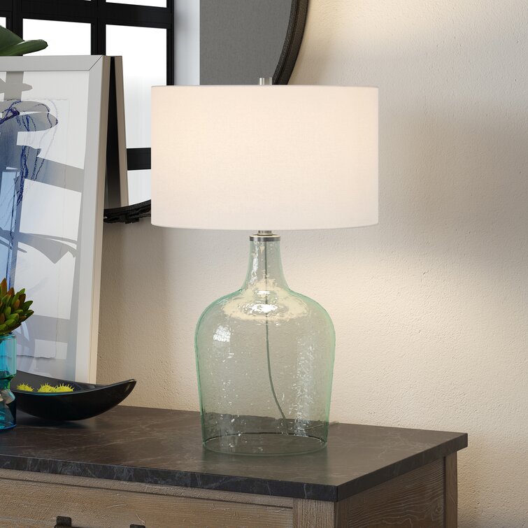 Strother Glass Table Lamp - Chic Decora