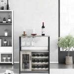 Tanitha 13.8” Wine Bar - Chic Decora