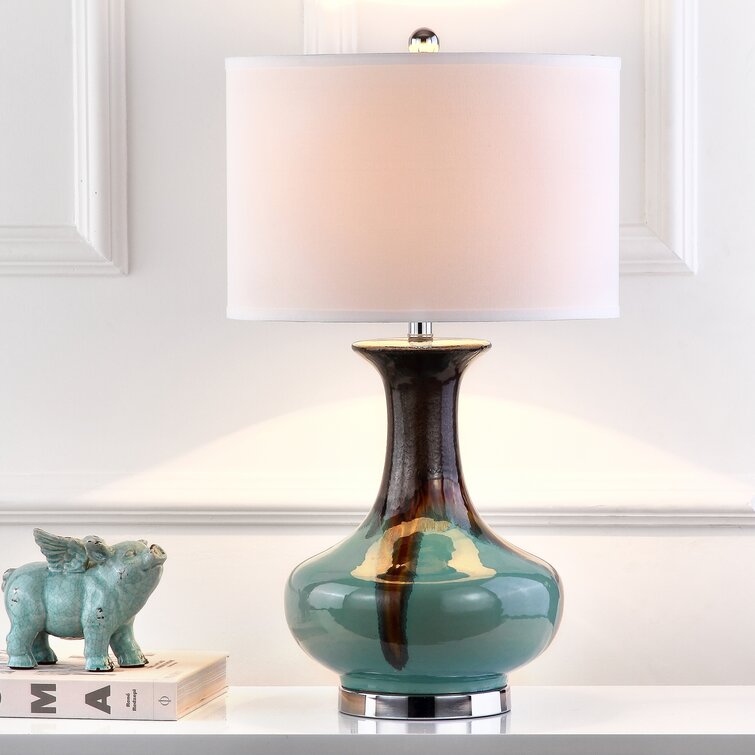 Eccles Solid Wood Table Lamp - Chic Decora