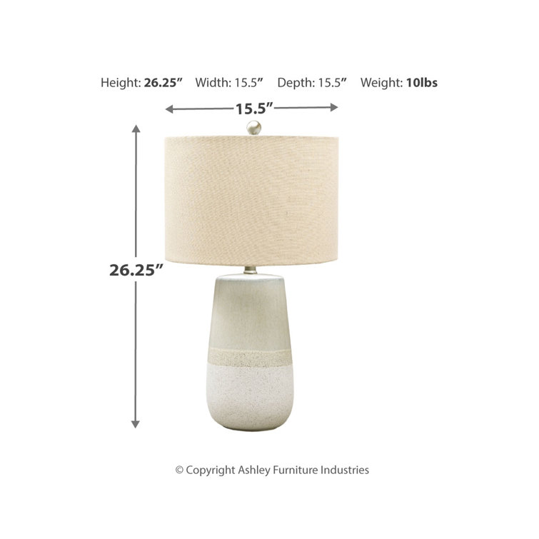 Taraval Ceramic Table Lamp - Chic Decora