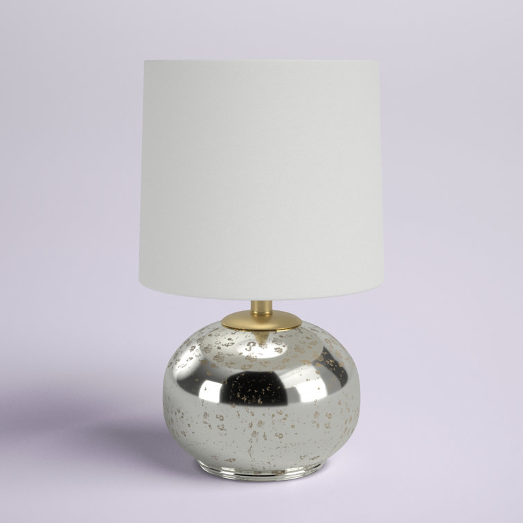 Topsham Metallic Glass Table Lamp - Chic Decora