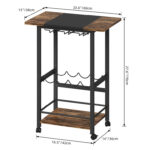 Vermontville Metal Bar Cart - Chic Decora