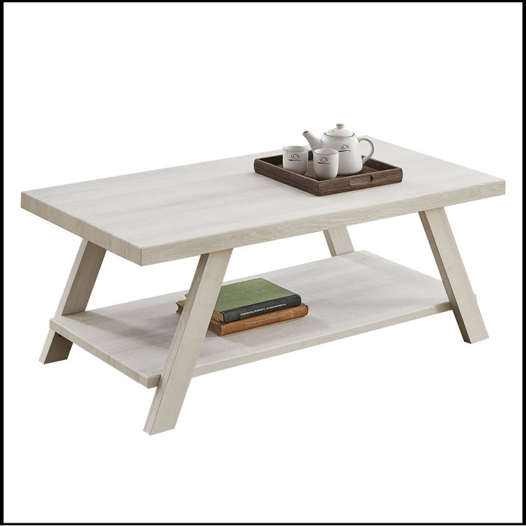 Walidah Contemporary Shelf Coffee Table - Chic Decora