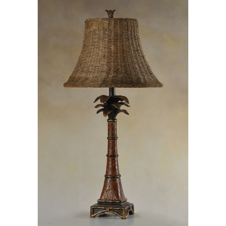 Weatherwax Faux Crocodile Table Lamp - Chic Decora