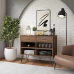 Weist 39.7” Bar Cabinet - Chic Decora