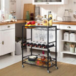 Willetton Metal Bar Cart - Chic Decora