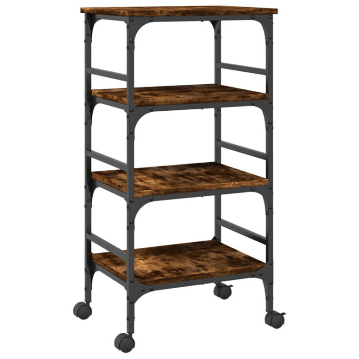 Yorklyn Metal Bar Cart - Chic Decora