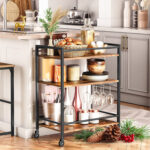 Zakori Metal Bar Cart - Chic Decora