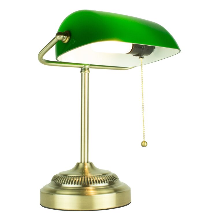 Zemple Metal Bankers Lamp - Chic Decora