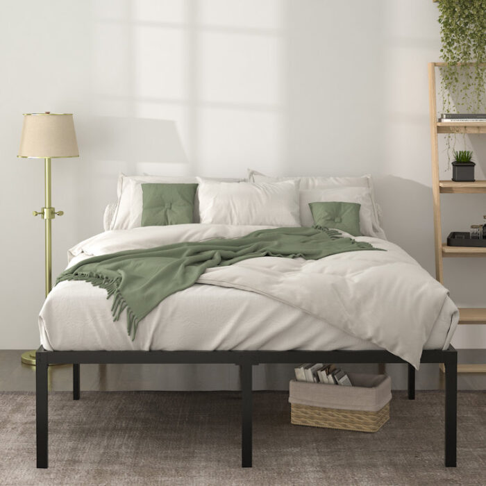 18.3” Metal Bed Frame - Chic Decora