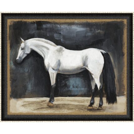 ” ‘Equestrian Studies VI’ “ - Chic Decora