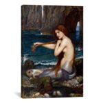 ” A Mermaid ” by John William Waterhouse - Chic Decora