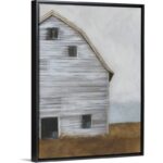 ” Abandoned Barn I ” by Ethan Harper Painting Print - Chic Decora