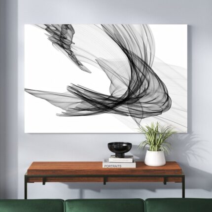 ” Abstract Black And White ” by Irena Orlov - Chic Decora