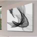 ” Abstract Black And White ” by Irena Orlov - Chic Decora