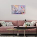 ” Abstract Michaela Nessim – Infinitely Divine, Modern & Contemporary Pink ” by Oliver Gal - Chic Decora