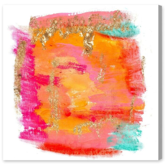 ” Abstract New Yorker In Spring Watercolor “ - Chic Decora