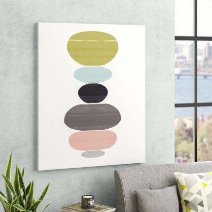 ” Abstract Perfect Balance Circle Shapes ” by Oliver Gal - Chic Decora