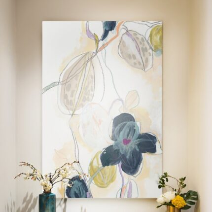 ” Abstracted Orchid I “ - Chic Decora