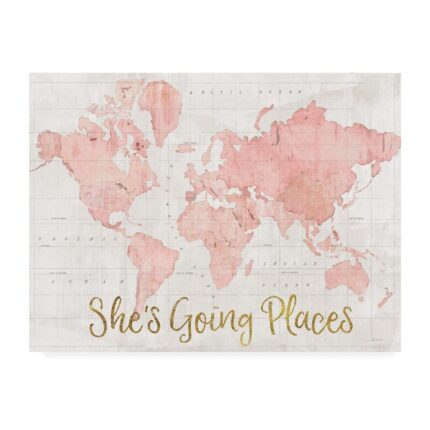 ” Across The World She ” by Sue Schlabach - Chic Decora