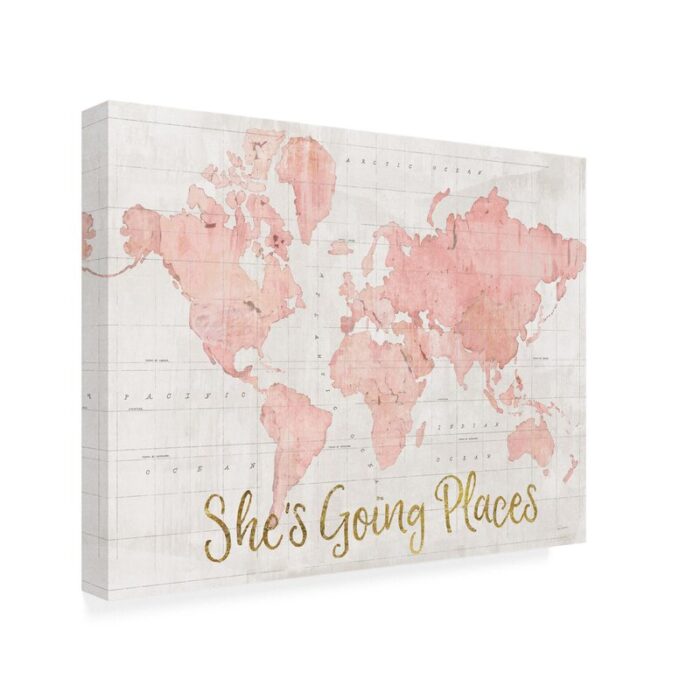 ” Across The World She ” by Sue Schlabach - Chic Decora