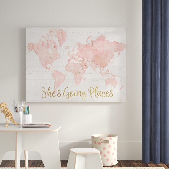 ” Across The World She ” by Sue Schlabach - Chic Decora