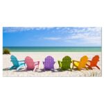 ” Adirondack Beach Chairs “ - Chic Decora