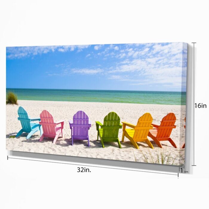 ” Adirondack Beach Chairs “ - Chic Decora