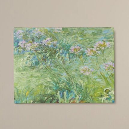 ” Agapanthus 2 ” by Claude Monet - Chic Decora