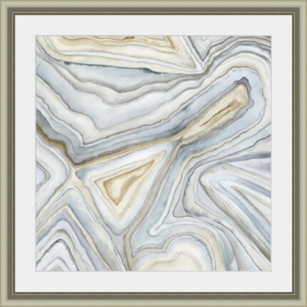 ” Agate Abstract I “ - Chic Decora