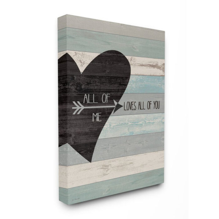 ” All Of Me Loves All Of You ” by Jo Moulton - Chic Decora