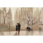 ” An Evening Out Neutral ” by Julia Purinton Painting Print - Chic Decora