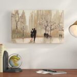 ” An Evening Out Neutral ” by Julia Purinton Painting Print - Chic Decora