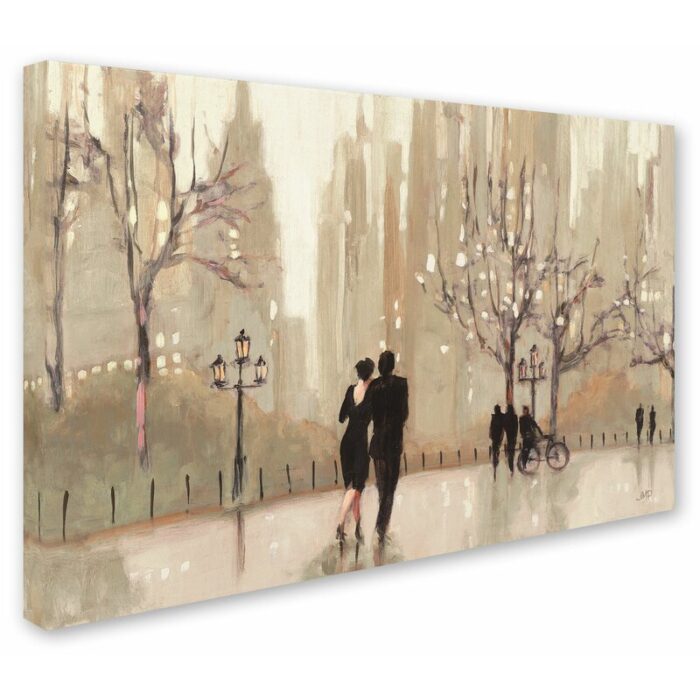 ” An Evening Out Neutral ” by Julia Purinton Painting Print - Chic Decora