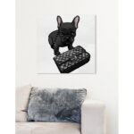 ” Animals Classy Frenchie Noir, Glam Black ” by Oliver Gal - Chic Decora