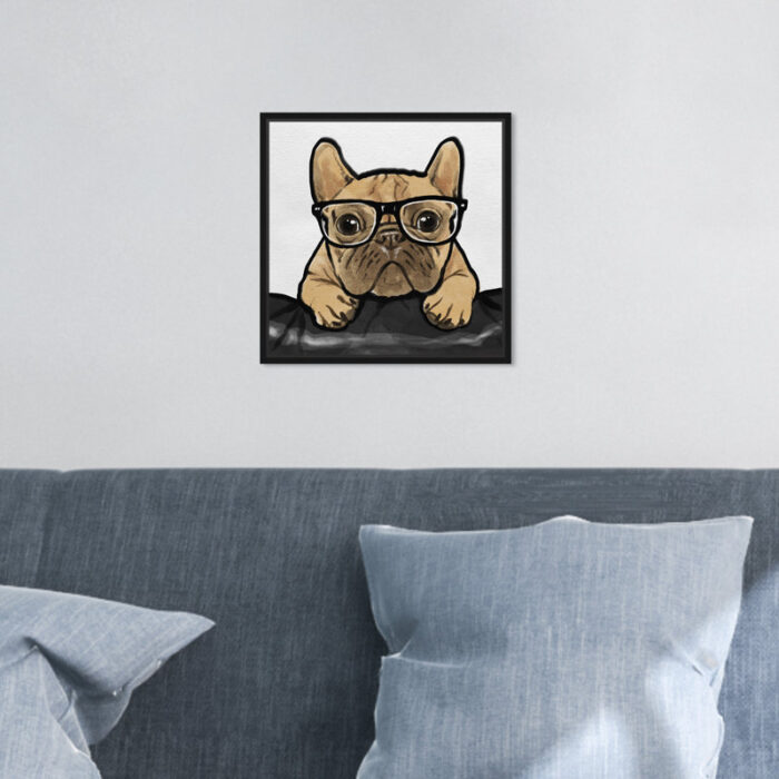 ” Animals Nerdy Frenchman Dogs And Puppies “ - Chic Decora