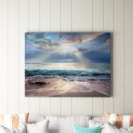 ” Aqua Blue Morning “ - Chic Decora