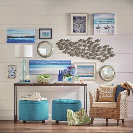 ” Beach Huts ” by Hello Twiggs - Chic Decora