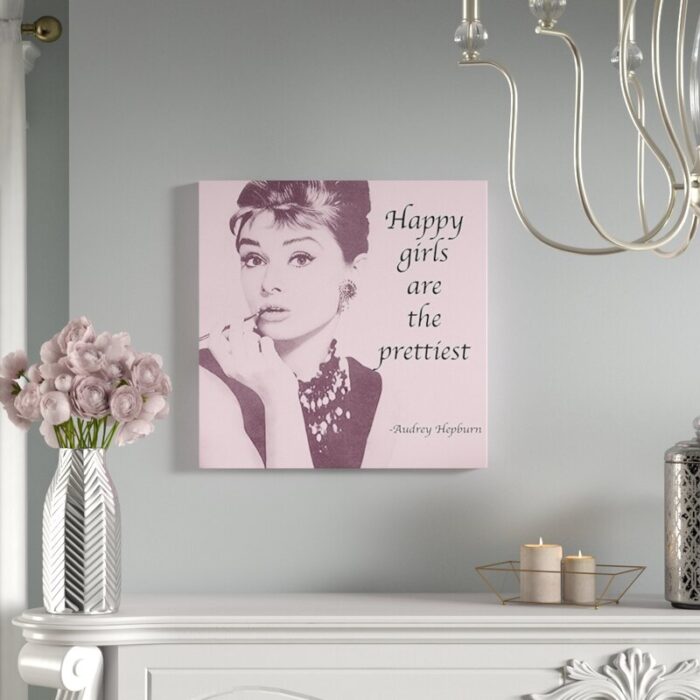 ” Audrey Hepburn Quote “ - Chic Decora