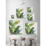 ” Banana Leaves One ” by Evelia - Chic Decora