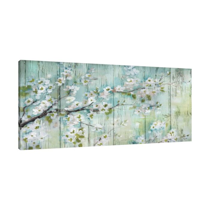 ” Barnwood Cherry Blossoms ” by Tre Sorelle Studios - Chic Decora