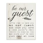 ” Be Our Guest Poem Cursive ” by Daphne Polselli - Chic Decora