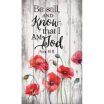 ” Be Still And Know ” by P. Graham Dunn - Chic Decora