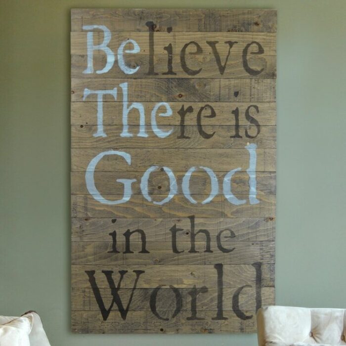 ” Be The Good “ - Chic Decora