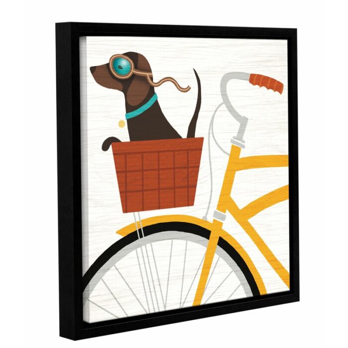 ” Beach Bums Dachshund Bicycle I ” by Michael Mullan - Chic Decora