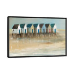 ” Beach Cabins I ” by Jean Jauneau - Chic Decora