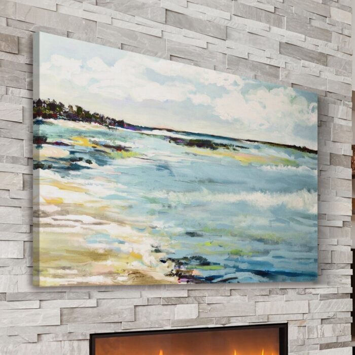 ” Beach Surf III ” by Marmont Hill - Chic Decora