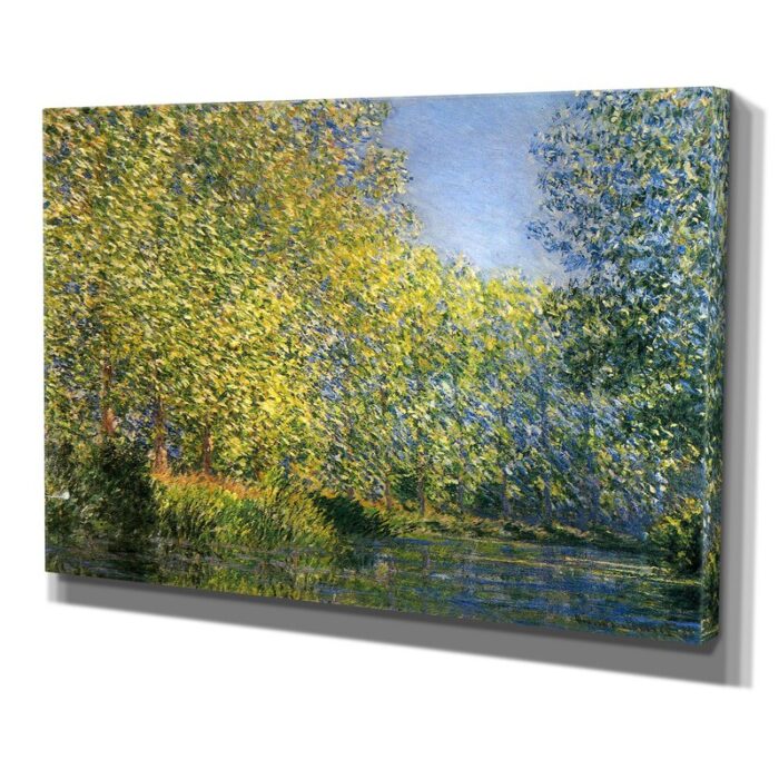 ” Bend In The River ” by Claude Monet - Chic Decora